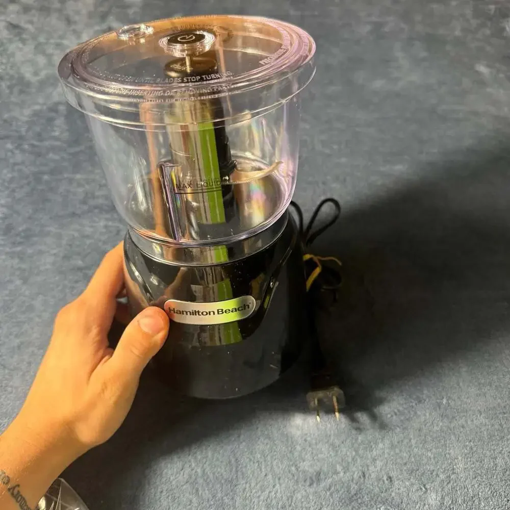 Hamilton Beach Stack & Press 3 Cup Food Chopper Model 72850